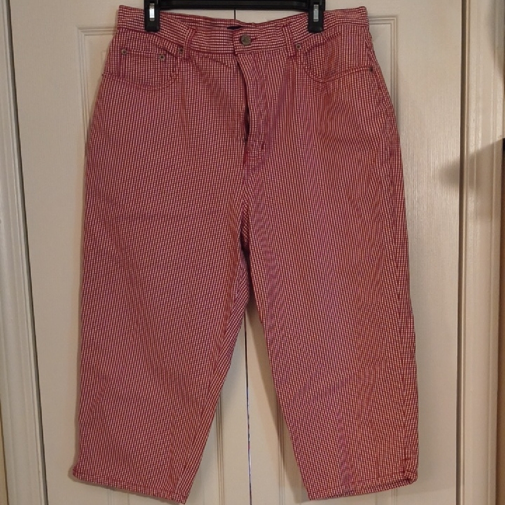 Bill Blass Red Chinos Classic Style